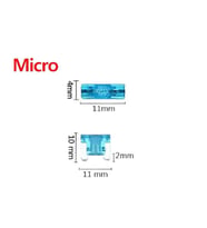 Mikro Bıçak Sigorta 25 Amper