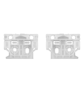 Citroen C4-C5 için Ön Set Cam Kriko Plastiği (Siyah)