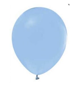 Balon Düz 10 inç Makaron Mavi 100'lü-