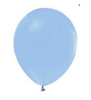 Balon Düz 10 inç Makaron Mavi 100'lü-