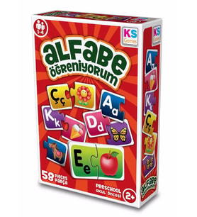 Ks Games Alfabe Öğreniyorum Eşleştirme Oyunu
