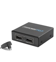 Hdmi Splitter 1080P 3D 1 In 2 Out - Siyah HDX1284