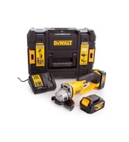 Dcg412m2 125 Mm 18v 4.0ah Çift Akülü Avuç Taşlama Makinesi (Mavi-Yeşil)