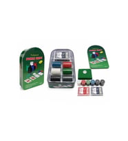 Kişiye Özel Poker Oyunu 120 Chip Ve 2 Adet İskambil Oyun Setine Sahip Poker Oyunu - 24x15cm
