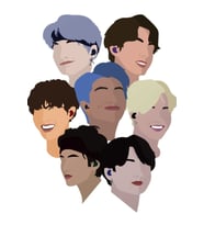 Bts Ordusu Tablo Ahşap Poster Dekoratif Kod4831