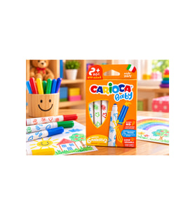 Baby Jumbo Yıkanabilir Keçeli Boya Kalemi 6 Renk