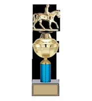 ODAK KUPA - Figürlü Kupalar - At / Binici Figürlü Kupalar FG-051 C - 36 cm