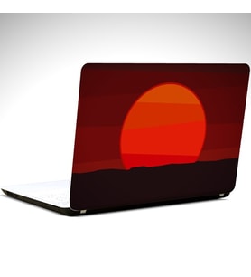 Gün Batımı Laptop Sticker 14 inch (35X26CM)
