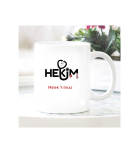 Kişiye Özel Diş Hekimi Tasarımlı Kupa 26