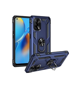 Oppo A74 4G Uyumlu Kılıf Zore Vega Kapak (Mavi)
