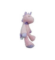 Sevimli Boynuzlu Peluş At 42 cm Oyuncak Uyku Arkadaşım (Çok Renkli)