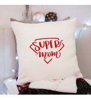 Süper Anne ( Super Mom ) Tasarımlı Yastık