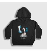 Presmono Unisex Çocuk Siyah Alice Vampire Twilight Kapüşonlu Sweatshirt 310040tt