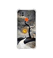 PrintiFy Xiaomi Redmi 9c ile Uyumlu Simya Serisi Sarmal Yolculuk Tasarımlı Uv Baskılı Köşe Korumalı Antişok Kılıf
