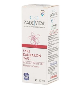 Zade Vital Sarı Kantaron Yağı 20 ml