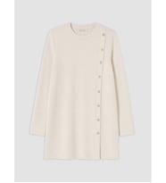LCW EVERYDAY Bej Süs Düğmeli Soft Touch Kadın Tunik