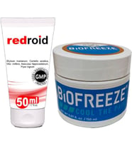 Redroid Rahatlatıcı Bakım 50 ml +Biofreeze Cream 150 ml Rahatlatıcı Etki
