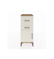 Hyperion Komodin 2 Çekmeceli Tek Kapaklı 44x44x106 Çam-Aytaşı