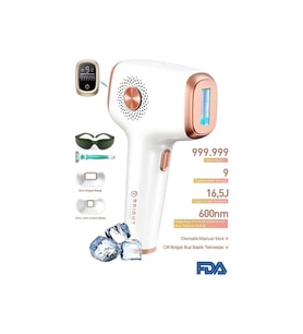 Bright BE-9030 Buz Lazer Ipl Epilasyon 999.999 Atım Otomatik/manuel Mod Ağrısız Vücut Yüz Cihazı