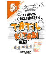 kitabın başkenti ankara yayıncılık 2025-2026 Müfredat Ankara Yayıncılık 5. Sınıf 14 Günde Güçlendiren Tatil Kitabı (Çok Renkli)