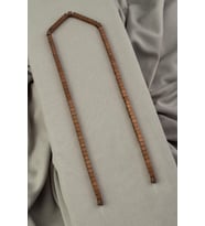 Hematit Doğal Taş Mat Kahverengi Küp Kesim 4x4mm Dizi [AA]