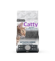 Catty Aktif Karbonlu Kedi Kumu 10 Lt (Beyaz)