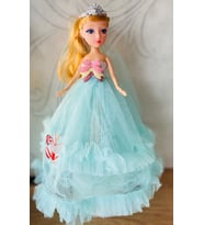 MÜZİKLİ BEBEK IŞIKLI KRİSTAL (Mavi)