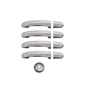 Ford Custom Uyumlu Kapı Kolu 4 Kapı Set 9 Parça Krom 2013 Ve Sonrası (Karışık)