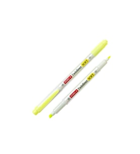 Dong-A Twinliner Soft Fosforlu Kalem Neon Sarı No:05