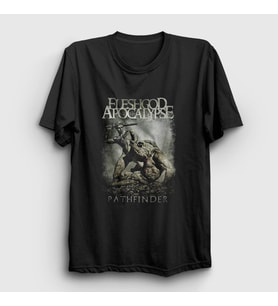 Presmono Unisex Siyah Pathfinder Fleshgod Apocalypse T-Shirt 476981tt