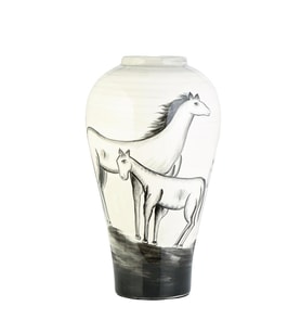 Vitale Cheval Seramik Vazo 66 cm AK.WLT0534