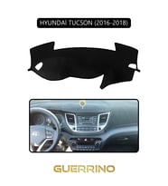 HYUNDAİ TUCSON 2016-2018TORPİDO KORUMA HALISI SİYAH KENAR