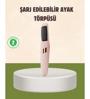 İki Hızlı Elektrikli Ayak Törpüsü Pürüzsüz Topuk Bakımı