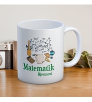 Matematik Öğretmenine Özel Kupa – Formüllerle Sevgi Dolu! Öğretmenler Günü Hediyelik Baskılı Kupa