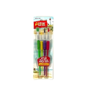 Altis 4 lü Fırça Seti Neon Renkler