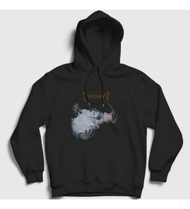 Presmono Unisex Siyah Godless Veil Draconian Kapüşonlu Sweatshirt 379920tt