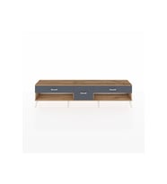 Arges TV Ünitesi 3 Çekmeceli  220x30x51 Çam-Aytaşı/Antrasit