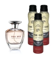 The End Edt Kadın Parfüm 100 Ml Ve Deodorant 150 Ml 3 Adet