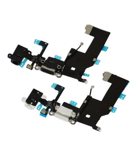 iPhone 5S FULL Şarj Kulaklık Soketi (SİYAH)