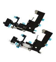 iPhone 5S FULL Şarj Kulaklık Soketi (SİYAH)