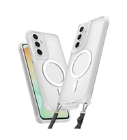Galaxy S24 FE Kılıf Enka Magsafe Silikon Kılıf - Şeffaf