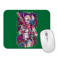 Harley Quinn We Are Bad Guys Mouse Pad