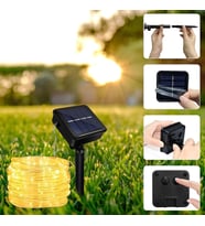 Solar Güneş Enerjili Hortum Kaplamalı Gün Işığı Led