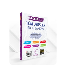Karekök Yayınları 2024 - 2025 MÜFREDAT YENİ NESİL 8.SINIF LGS TÜM DERSLER SORU BANKASI (Çok Renkli)