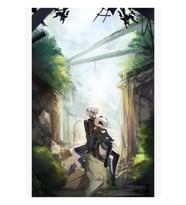Nier Otomata Tablo Ahşap Poster Dekoratif
