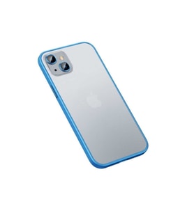 Apple iPhone 13 Uyumlu Kılıf Zore Retro Kapak (Mavi)