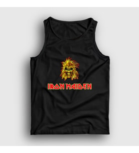 Presmono Unisex Siyah Iron Maiden Atlet 86213tt