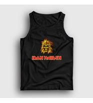 Presmono Unisex Siyah Iron Maiden Atlet 86213tt