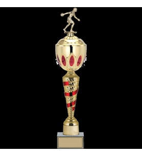 ODAK KUPA - Figürlü Kupalar - Bowling Kadın Figürlü Kupalar FG-086 B - 59 cm