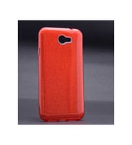 General Mobile 6 Uyumlu Kılıf Zore Shining Silikon (Kırmızı)